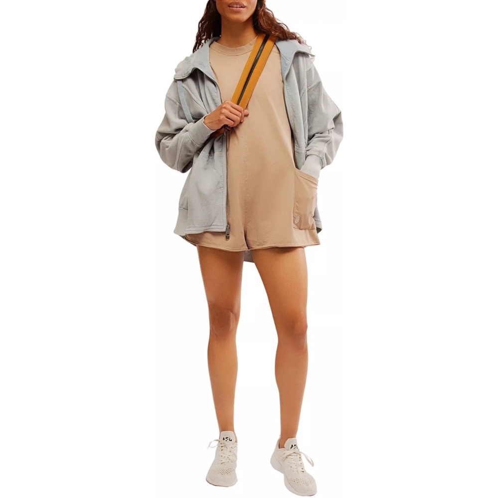 NWT FP Movement by Free People Hot Shot Romper Tee | XS